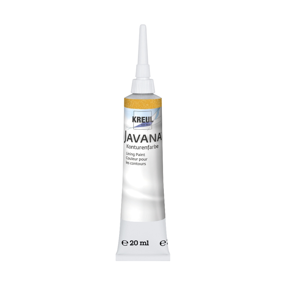 KREUL Javana Kontur | 813520 Pearly Gold | 20ml
