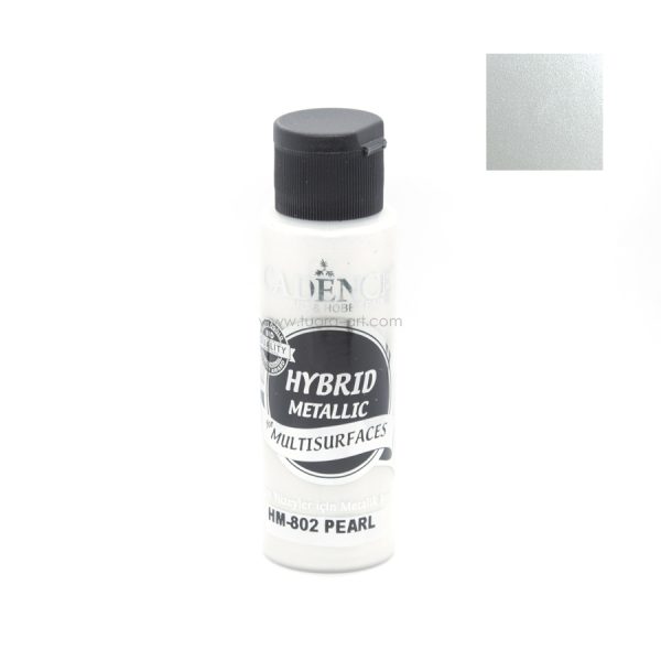 CADENCE | Hybrid METALLIC for Multisurfaces 70ml | HM-802 Pearl