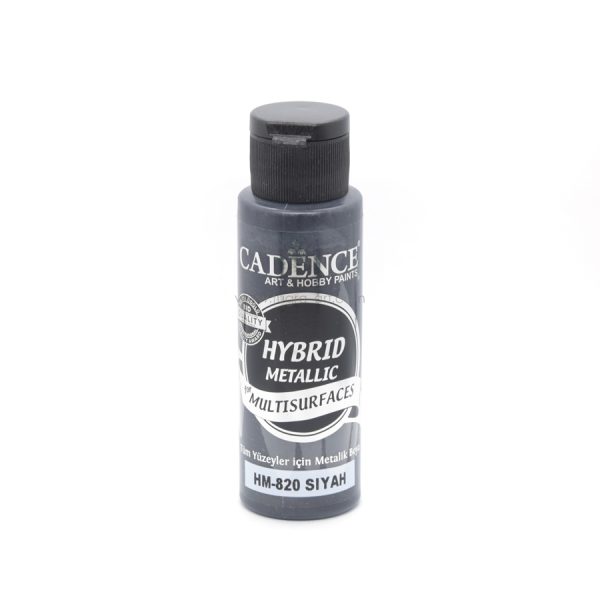 CADENCE | Hybrid METALLIC for Multisurfaces 70ml | HM-820 Black