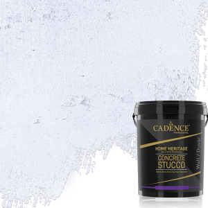 CADENCE Concrete Stucco Effect Paste | White - Thin grade | Sitna tekstura | 3kg