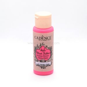 CADENCE Style Matt Fabric | 652 Fluorescent Pink | 59ml