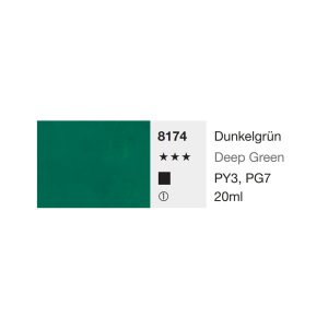 LUKAS STUDIO Gouache | Gvaš boja | 8174 Deep Green | 20ml