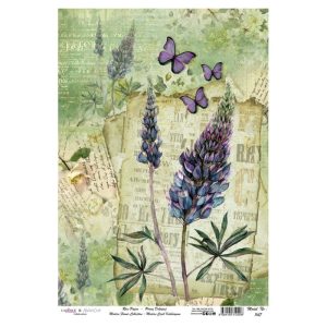 Rižin papir | CADENCE Modern Flower Collection | 1147