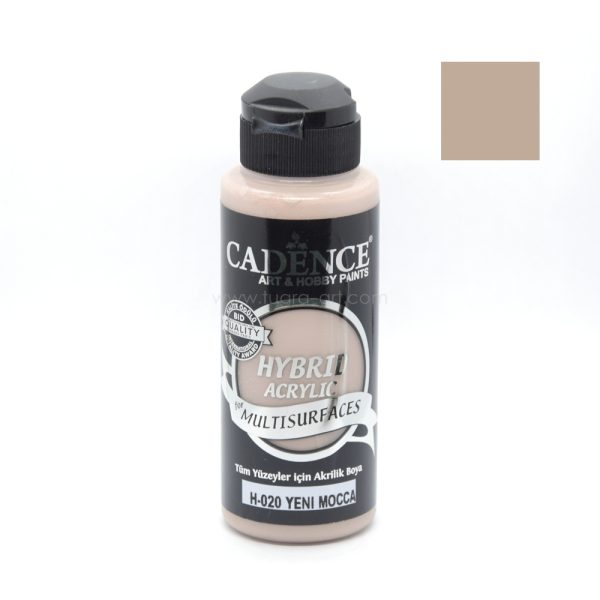 CADENCE | HYBRID Acrylic for Multisurfaces 120ml | H-020 New Mocca