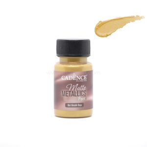 CADENCE Matte Metallic Akrilna Boja | MMB - 05 Pure Gold | 50ml