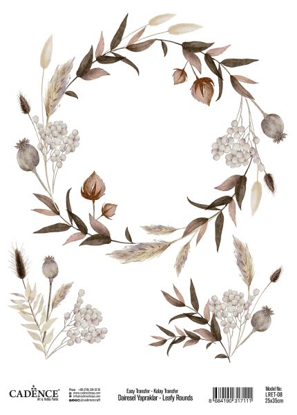 CADENCE Transfer papir 25x35 cm | LRET - 08