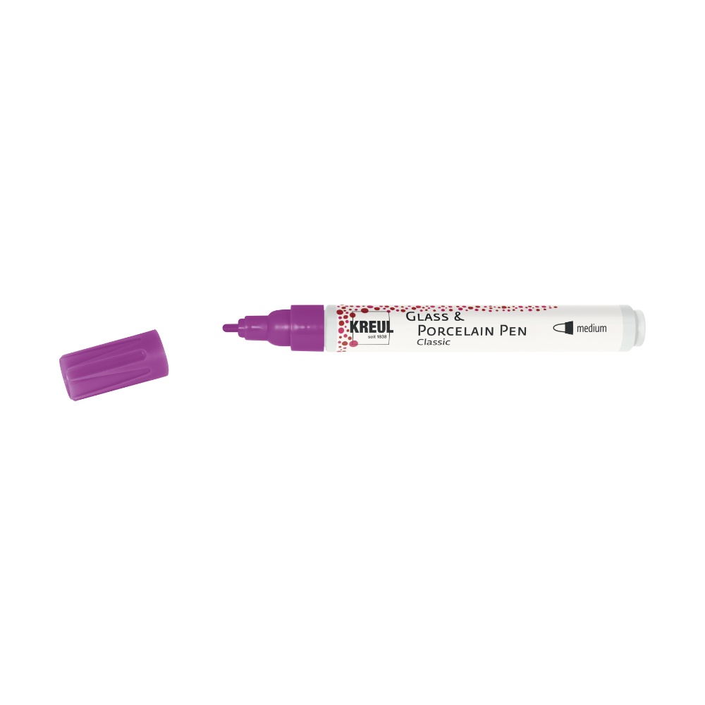 KREUL Marker za staklo i porcelan | 16464 Lilac | M