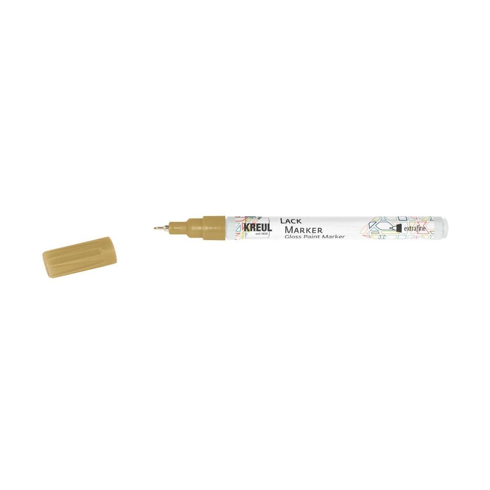 KREUL Gloss Paint Marker | 47420 Gold | Extrafine