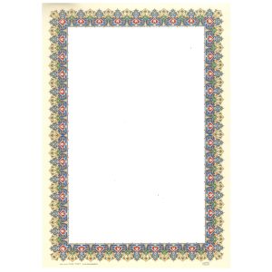 KARIN Papir za kaligrafiju Ornament | A4 format (21x29,7cm) | No.: T-52 | 1/1