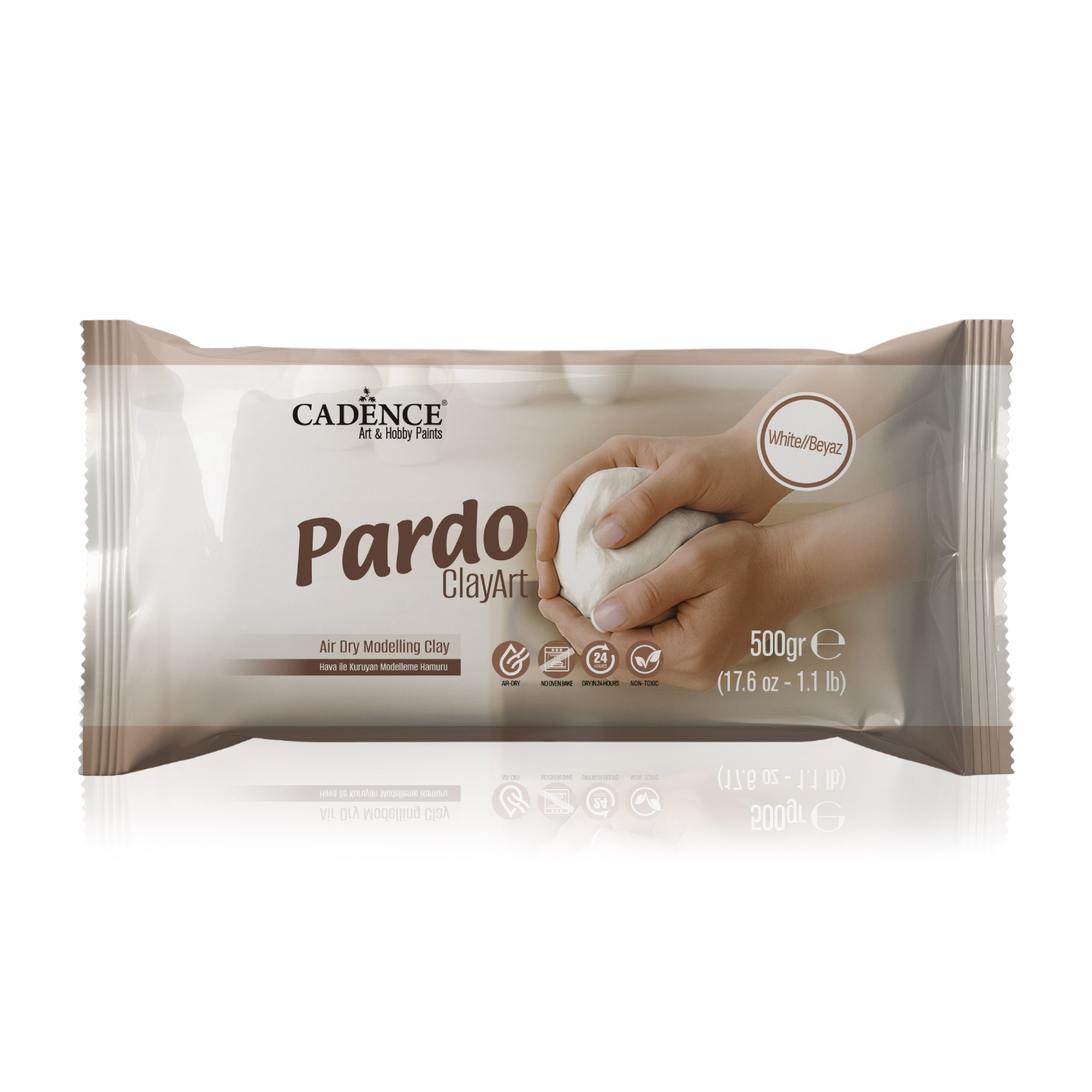 CADENCE PARDO | Glina za modeliranje | Bijela | 500g